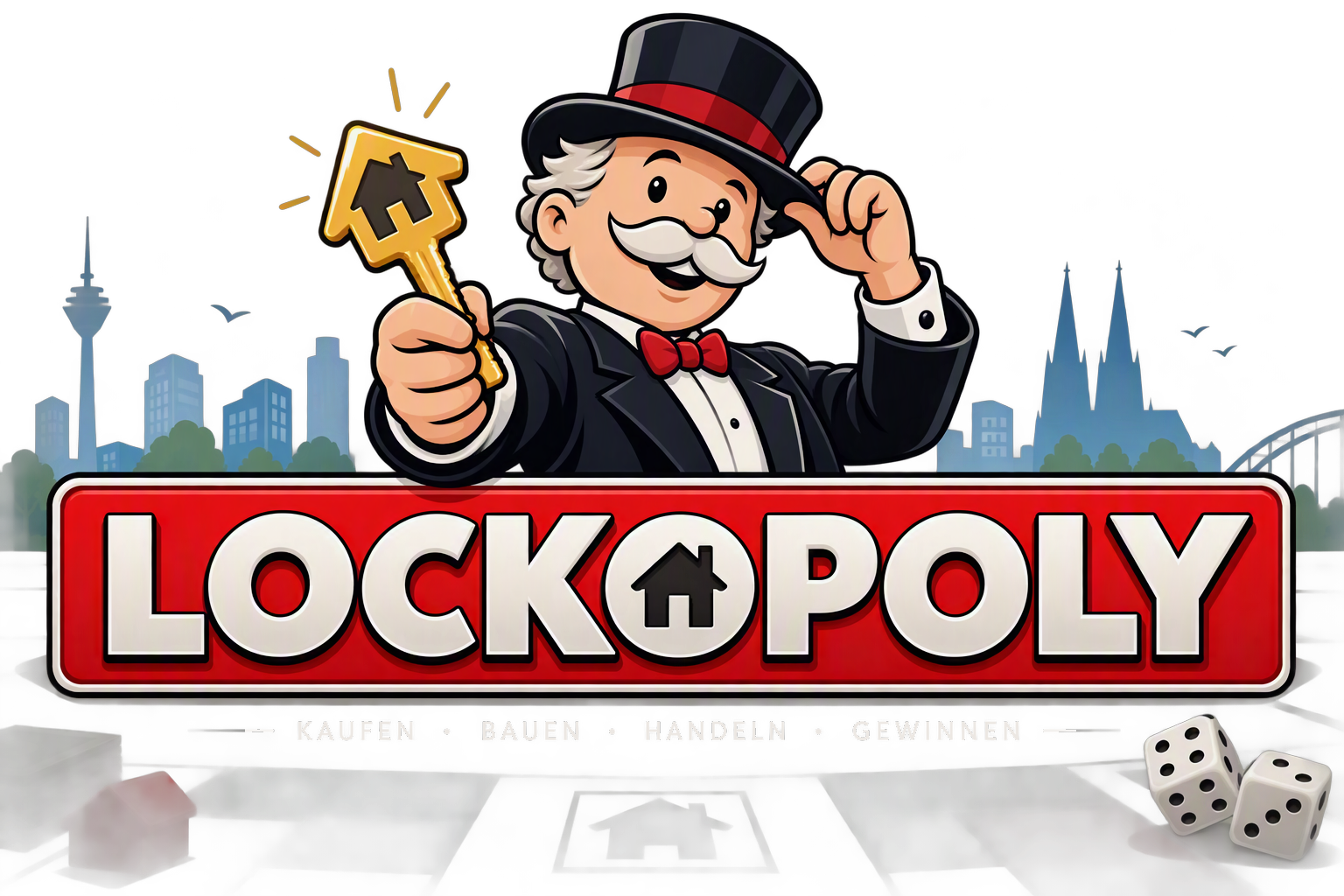 Lockopoly – Kaufen, Bauen, Handeln, Gewinnen